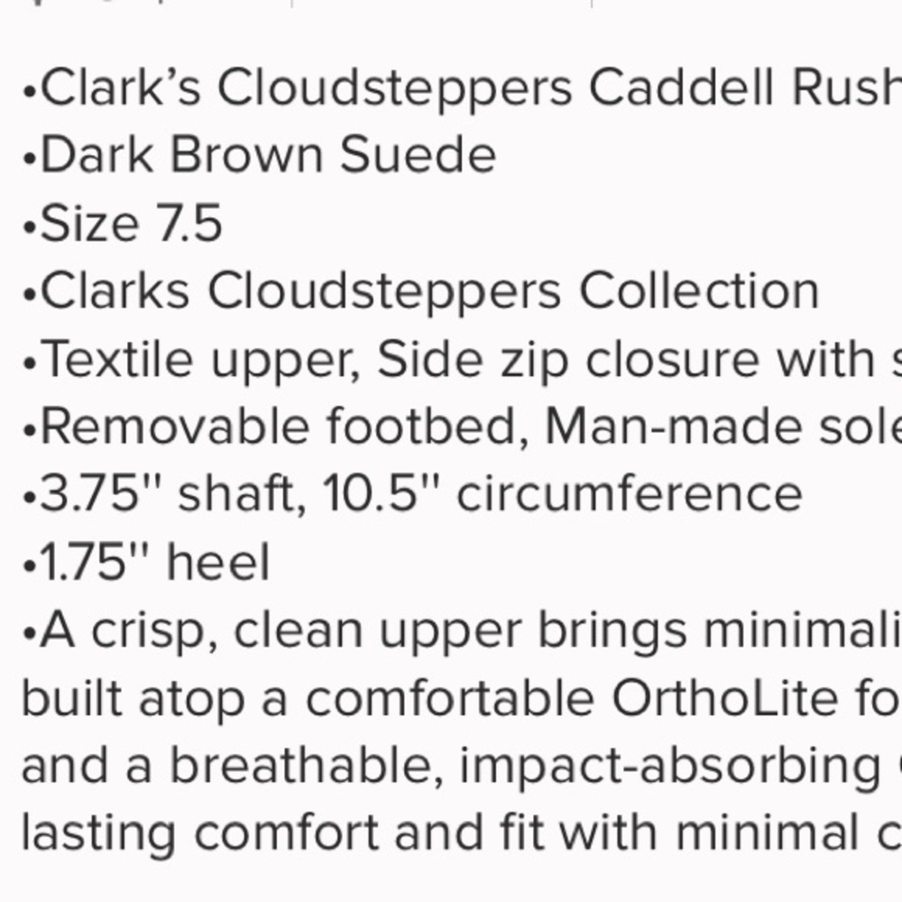 Clarks booties - Picture 4 of 5